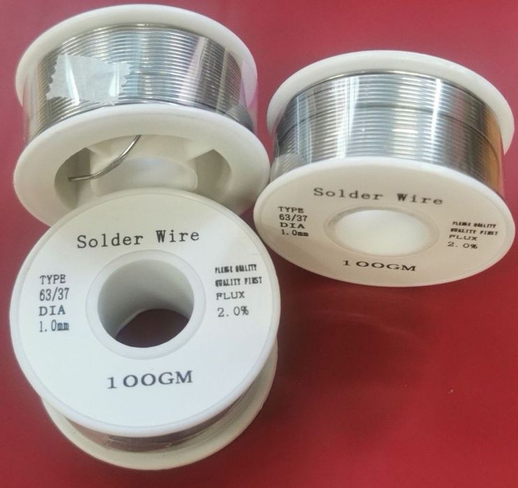 Качествен тинол за запояване 1 мм. Тинола е а съотношение 63/37