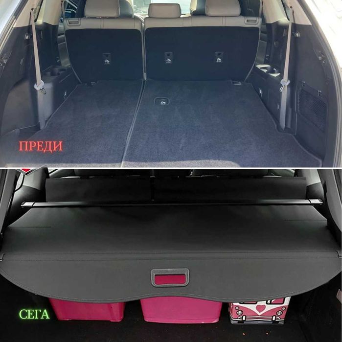 Щора за багажник на Renault Kadjar 2015–2022 (НОВА)