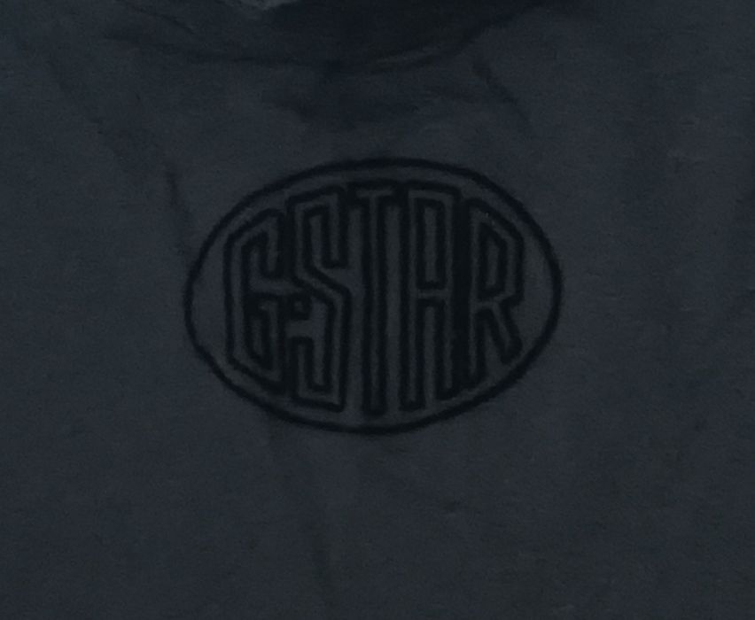 G-STAR RAW оригинална блуза S черна памучна дълъг ръкав G-STAR RAW Mock GR Loose Long Sleeve