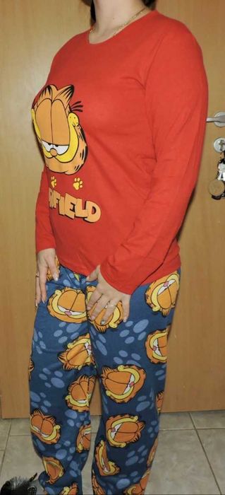 Pijamale dama bumbac (garfield)