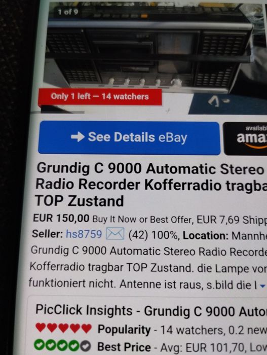 Grundig C 9000 Automatic
