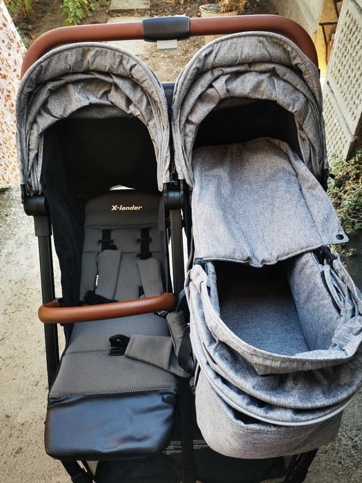 Количка за близнаци и породени деца