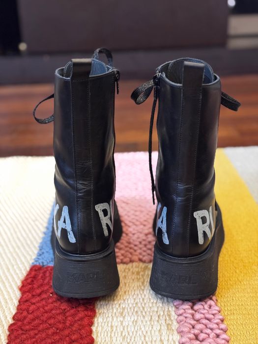 Боти Karl Lagerfeld, естествена кожа, 37 номер