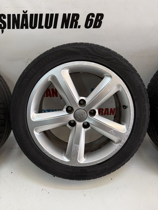 Jante aliaj aluminiu 5x112 R17 7.5J ET43 Audi A3 A4 B6 B7 A6 C6 Originale 8E0 601 025 AQ S-line