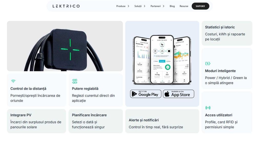 Statie incarcare noua Lektrico 1P7K