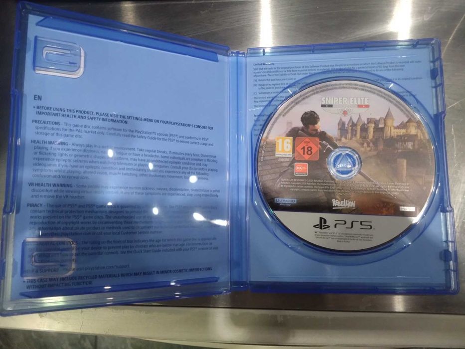 Игра за плейстейшън PS5 " Sniper elite "