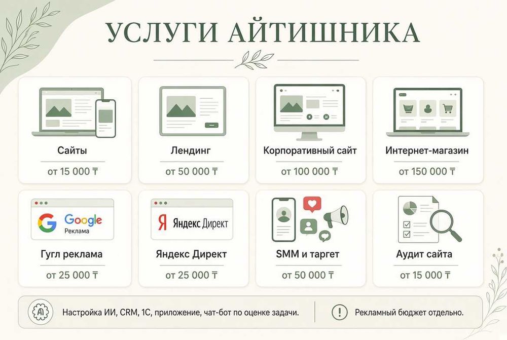 Создание сайта. Чат-боты. Программист. Айтишник. Мессенджеры. Сайт