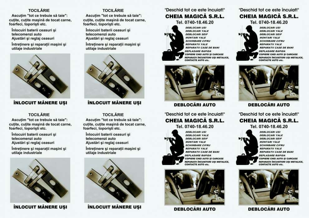 Deblocari Auto, usi metalice,reparat  contact vw audi skoda seat bmw f