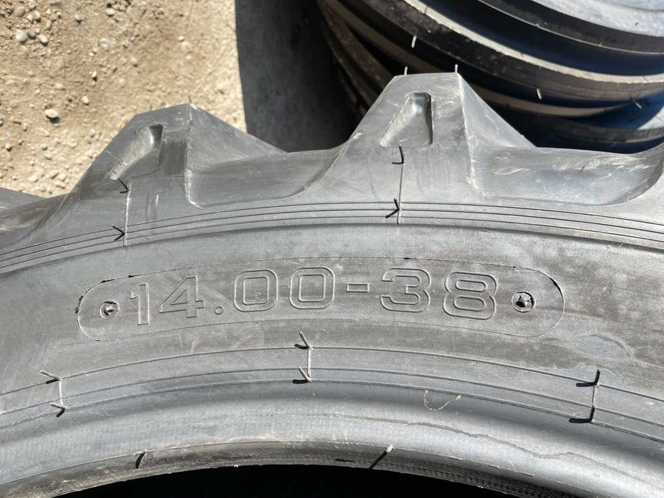 Marca PETLAS cauciucuri noi 14.00-38 pentru tractor romanesc