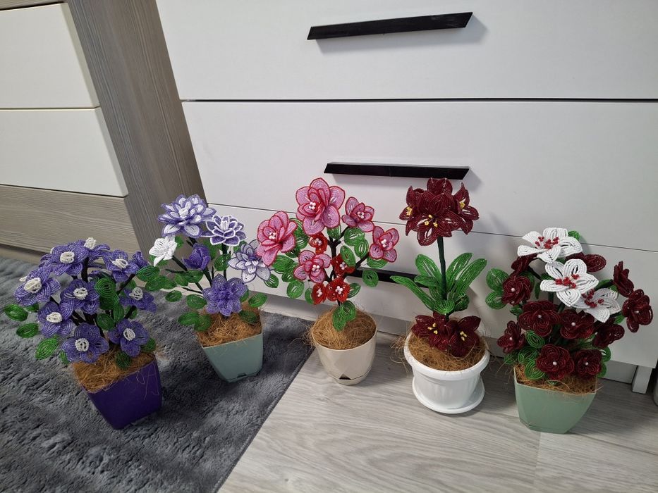 Цветя от мъниста