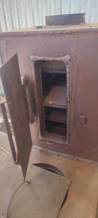 Печь на твердом топливе угольная