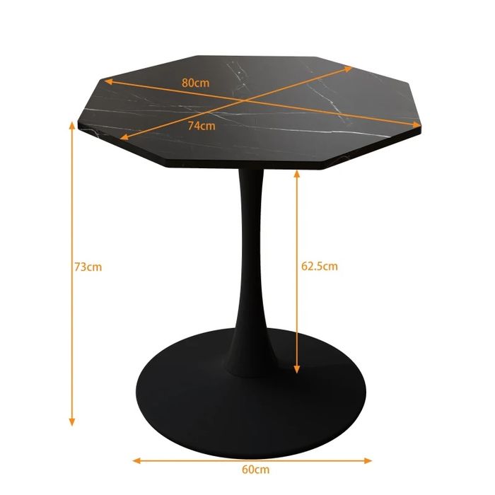 NOU Masă cafea, neagră