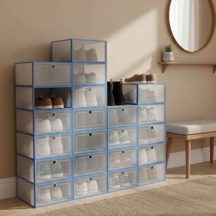 Пластмасова кутия за обувки (12 броя)