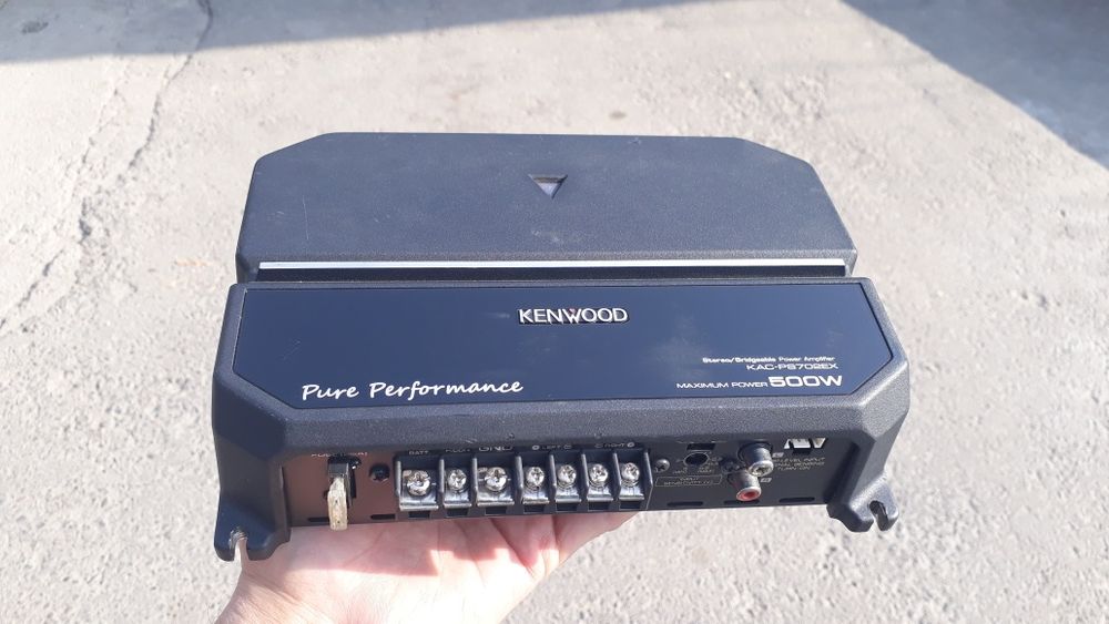 KENWOOD 500.Wat usilitel 2kanal kalonka yoki sabufer ga qoysa boladi