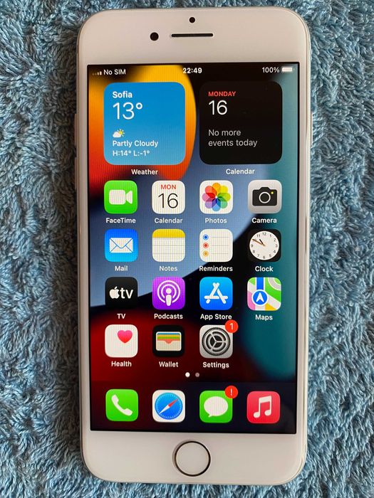 Iphone 7,Silver,32GB,88% капацитет на батерията