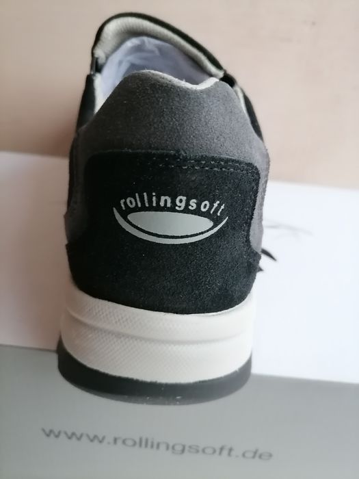 Pantofi bărbați,  piele întoarsă noi. Rolingsoft