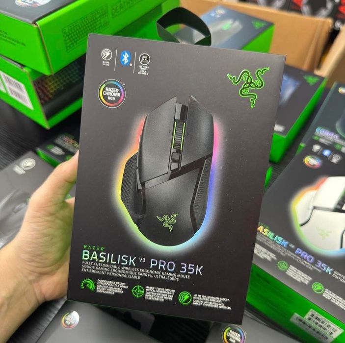 Razer basilisk v3 pro 35K Беспроводная мышка/мышь Новинка