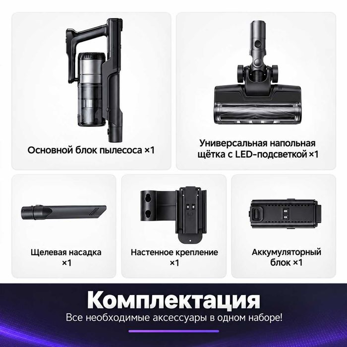 Trouver S1 Lite вертикальный пылесос