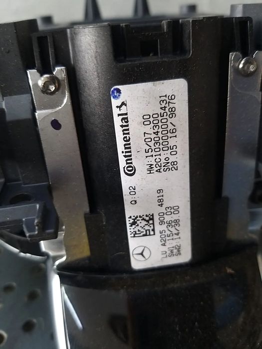 Joystick control media mercedes c class w205 a2059005915 a2059056407 a2059059306