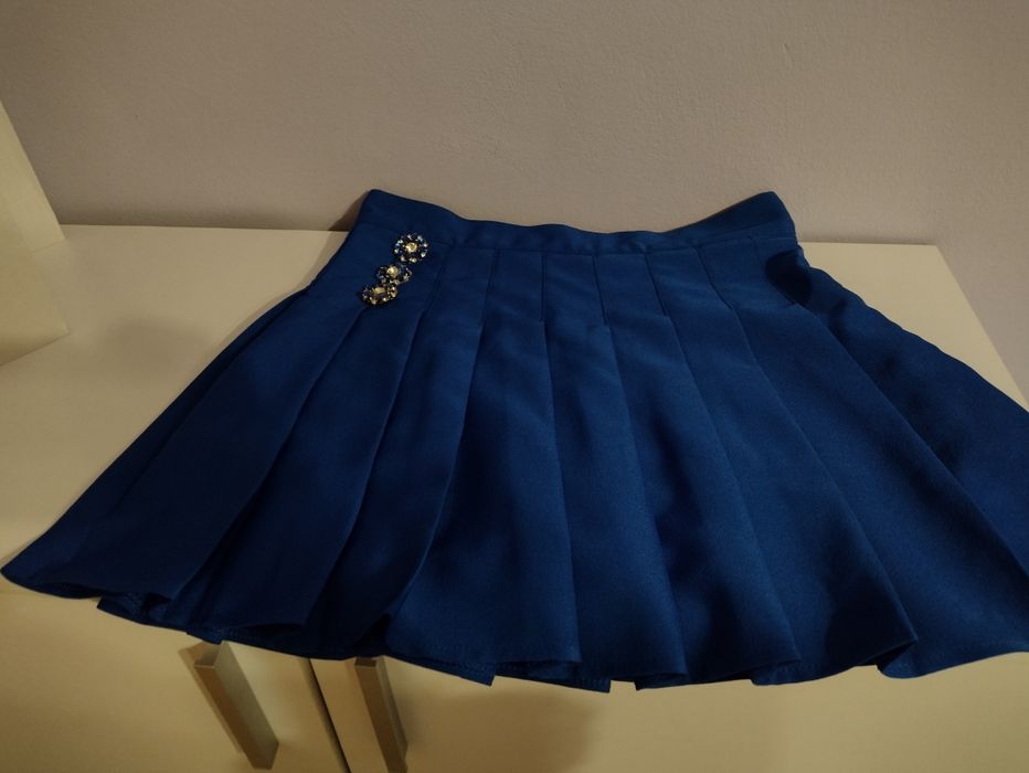 Дамска кралско синя пола