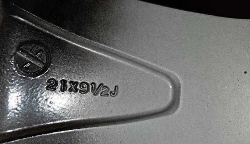 Оригинал 21 цола авто алуминиева джанта ENKEI 21" 9,5Jx21 ET50 Япония