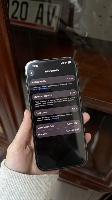 Две физ симкарты Iphone 16 pro desert titanium 256gb