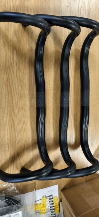 Карбонови ERG Gravel кормила 400/420/440mm x 31.8mm Drop130/Reach 75