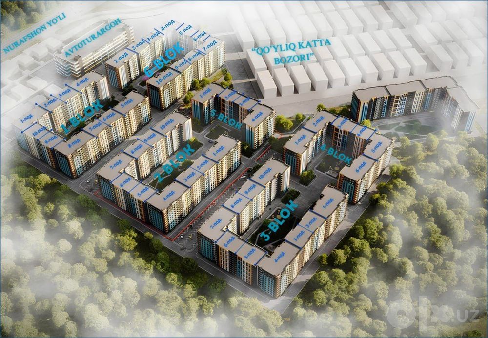 SHOSHILINCH! Yangi Qo‘yliq TJMda 59,8 m² maydonli kvartira sotiladi.