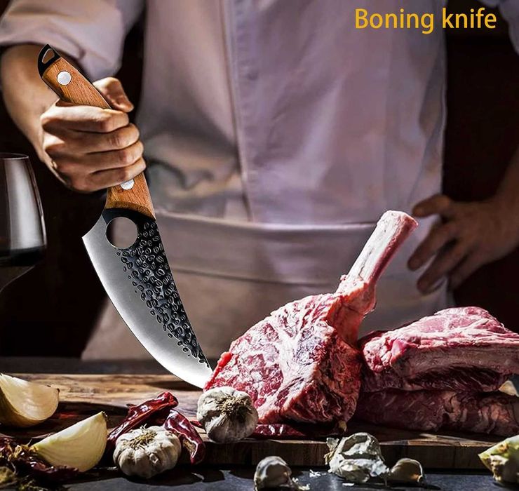 Cuțit din oțel inoxidabil forjat manual  - Transport gratuit