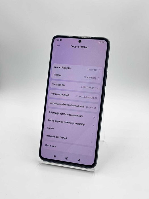 Xiaomi 12T / 256 GB 8 GB Ram / Factura / Garantie #50708