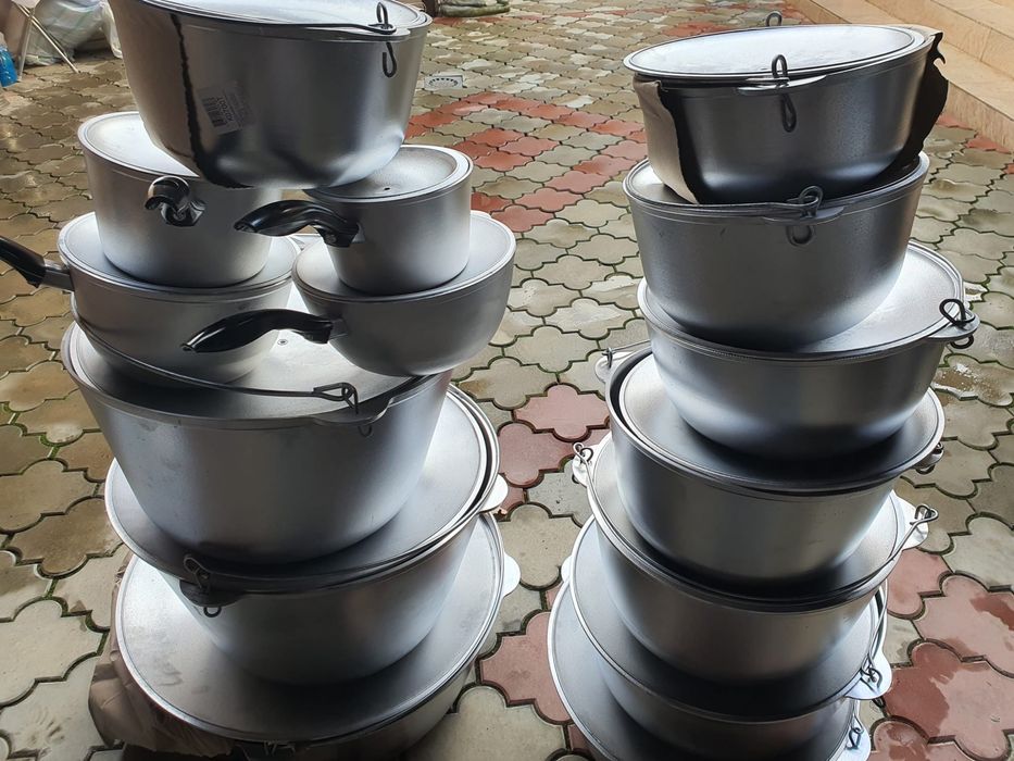 Ceaun tuci din aluminiu alimentar toate marimile