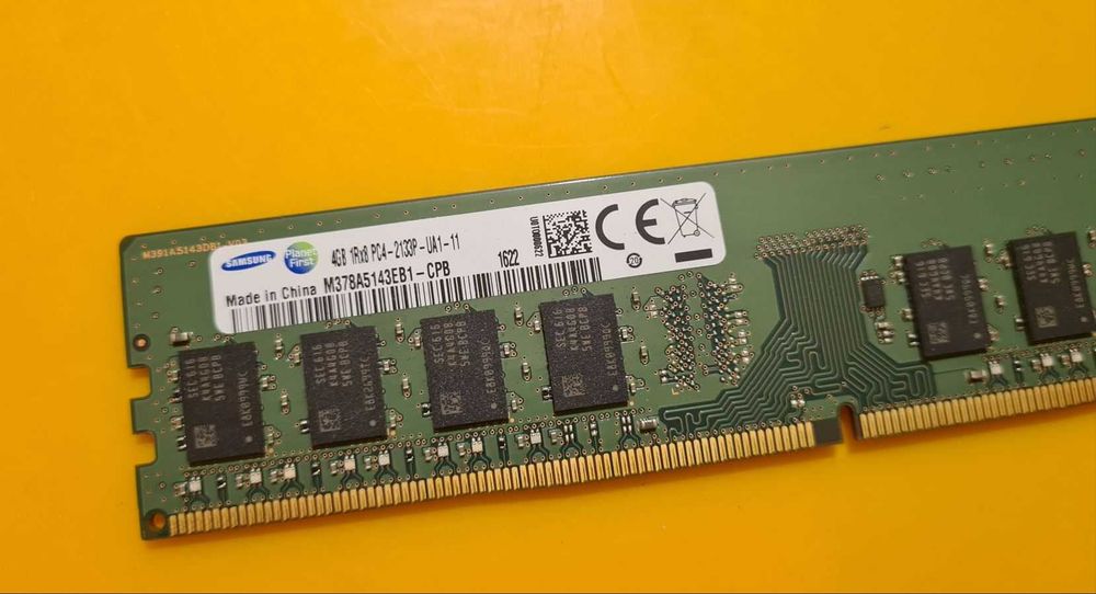 4GB DDR4 Desktop,1x4GB,Samsung,2133Mhz,CL15,Single Sided