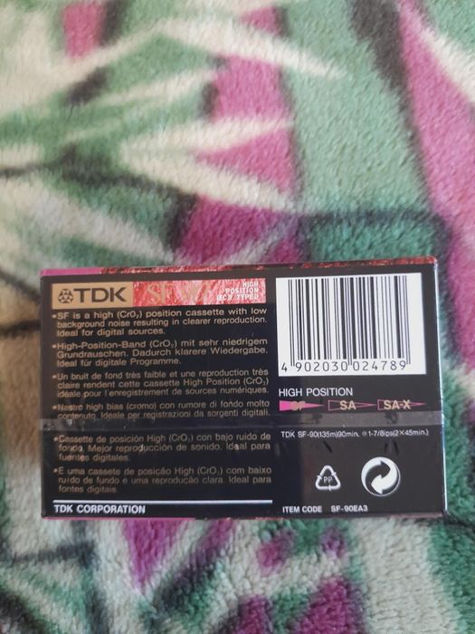 TDK SF90 3 Pack Casete Audio Crom