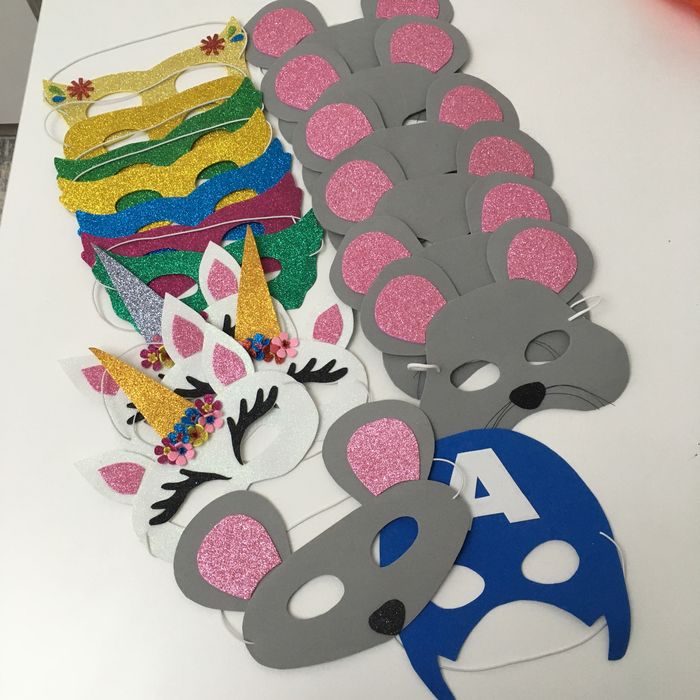 Маски, ободки