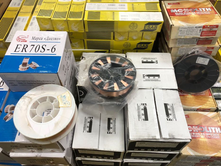 Сварочная проволока 0,8мм СВ-08Г2С / ER70S-6