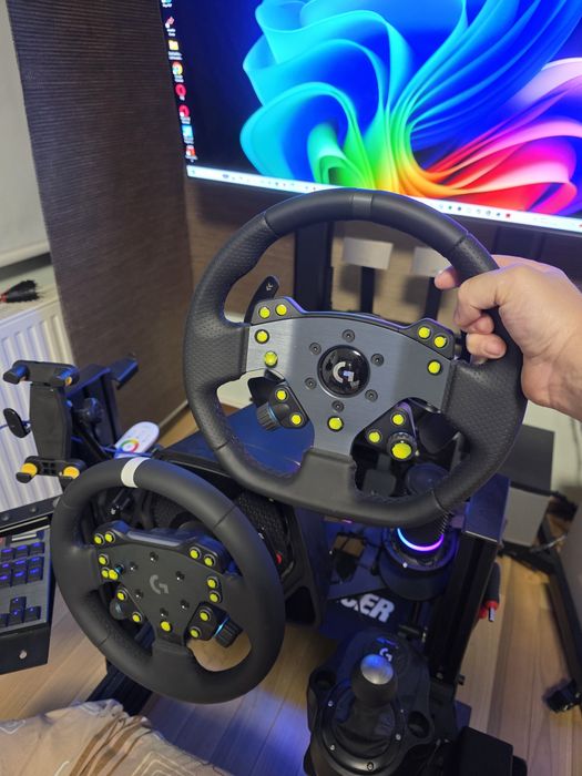 Logitech Pro - baza - 2 volane si pedale