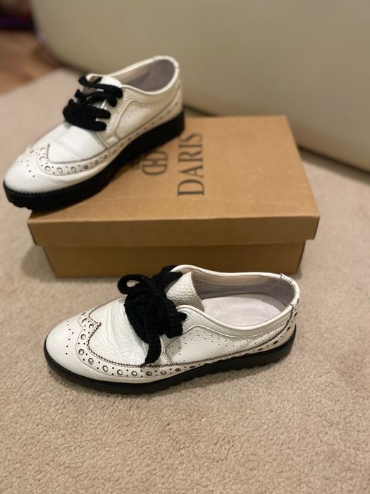 Дамски обувки естествена кожа Дарис