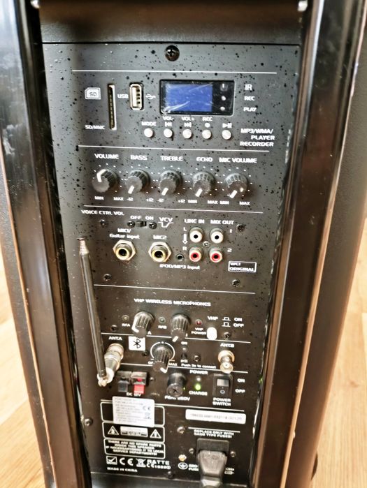 Тонколона 800w bluetooth