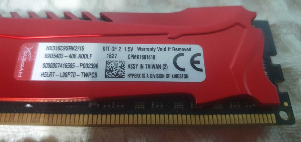 16gb ram ddr3 HyperX