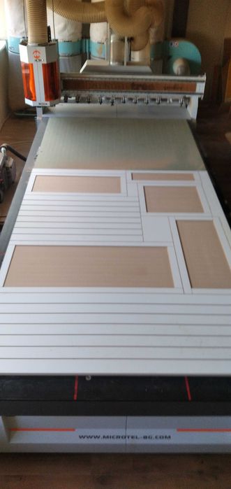 ЦНЦ услуги с рутер 2.10 на 4.5  метра