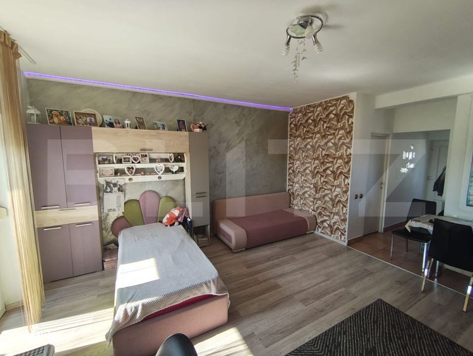 Apartament cu o camera in Samnartin, 38mp+balcon