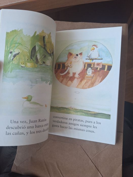 Детска книжка с картинки на испански език