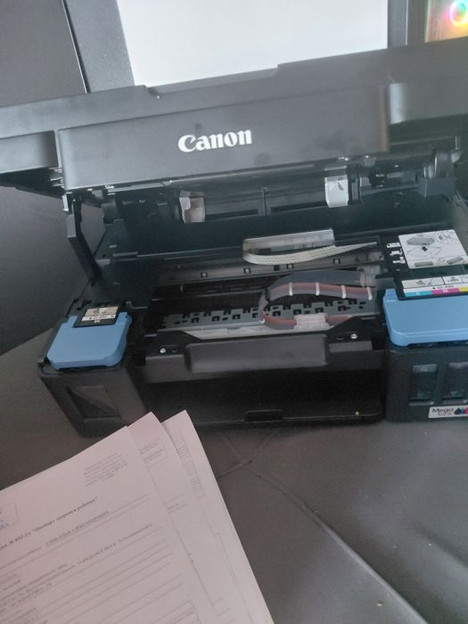 Принтер МФУ струйное Canon PIXMA G-3416 СНПЧ А4-W