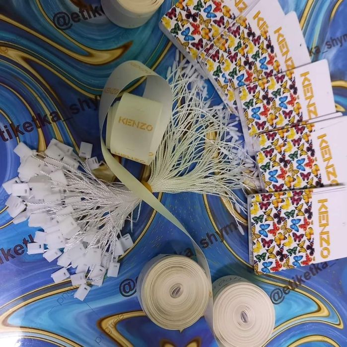 Бирка держатель шнурки