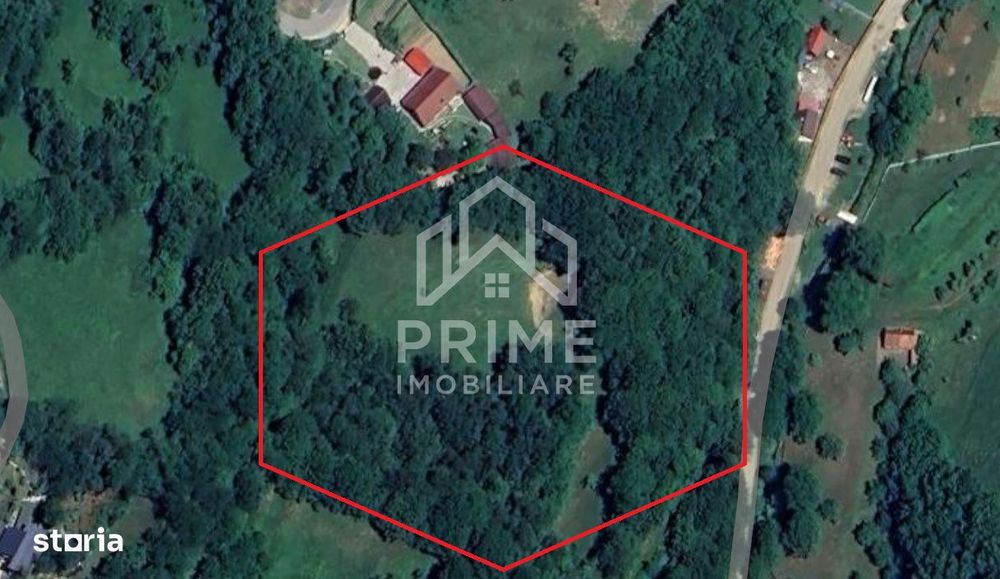 Teren 12000 mp in intravilanul Strungari pentru cabana, A-frame sau re