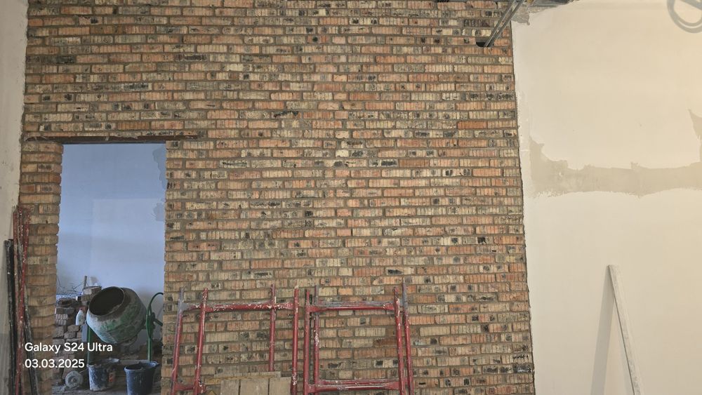 Каменщик с опытом | Ровная кладка, надежная работа