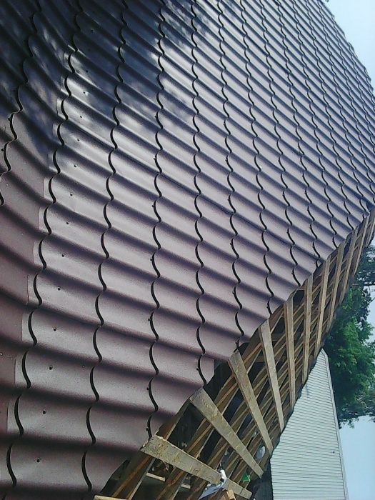 Tom yopamiz profnastil, slif, tarnovk