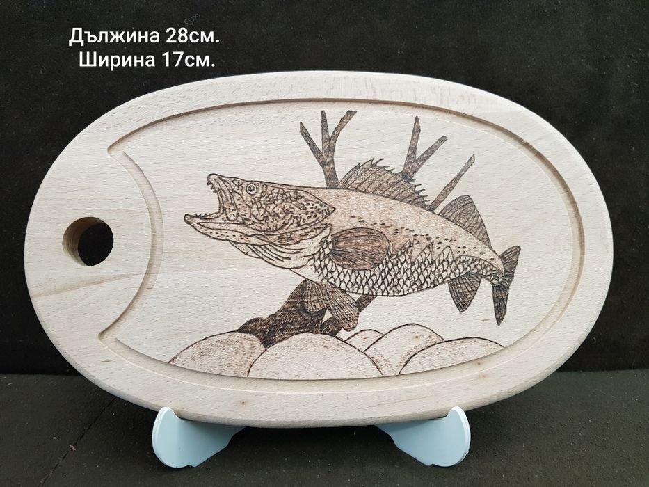 Дъски за мезета Ръчна пирография