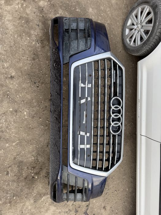 Оригинална оборудвана предна броня за Audi Q7 4m Sline 2015-2019г