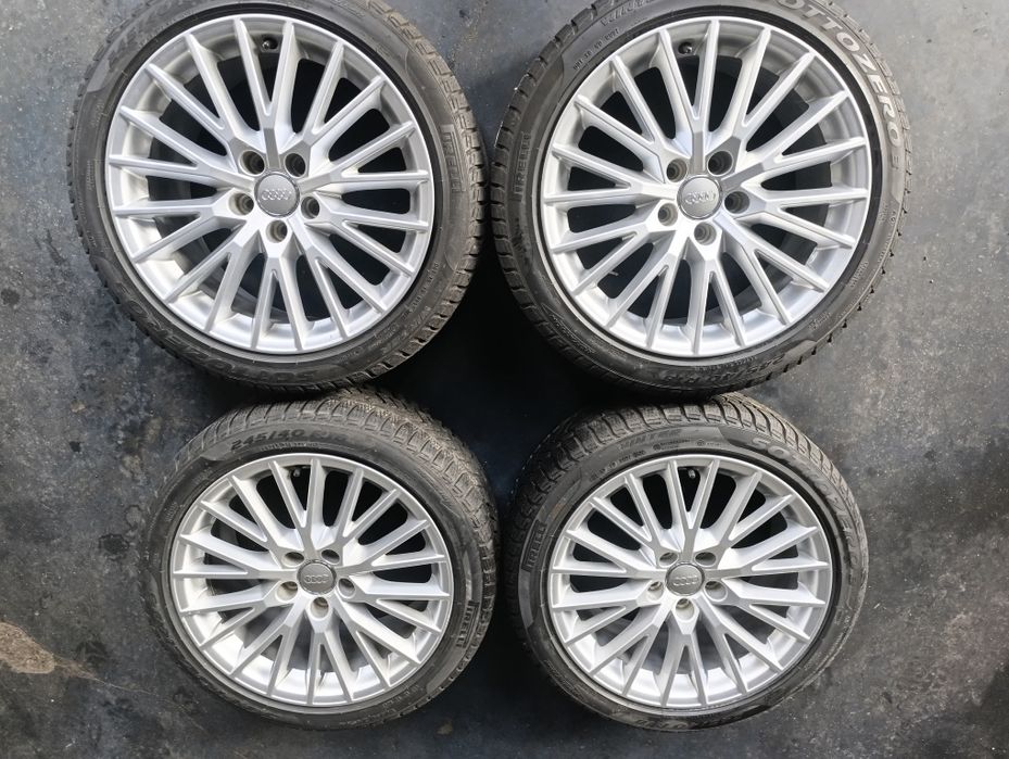 Jante originale Audi TT  anvelope de iarnă Pirelli 245 40 18 dot 2022